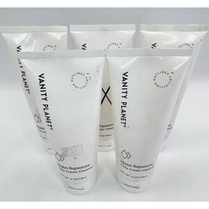5 X Vanity Planet Main Squeeze Cleanser 4oz Lot 5 Daily Cream Face Wash NOS USA